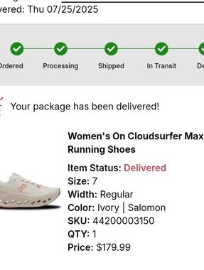 Women's On Cloudsurfer Max Running Shoes - Salomon/Ivory